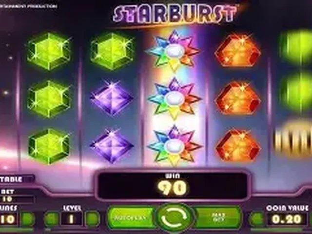 Starburst slot av NetEnt